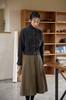 Moda All-match Novo Solto Gola Vertical Suéter Feminino Curto Elegante Lã Suéter Engrossado Casual Manga Comprida Cardigan Jaqueta