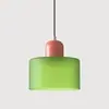 Luminária Pendente de Cabeceira na Cor Creme, Luminária Vintage de Designer para Varanda e Corredor, Iluminação Quente e Simples Criativa para Balcão de Bar e Restaurante