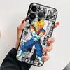 Funda para iPhone 16 con dibujos animados japoneses de Monkey King Dragon Ball