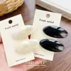 Pinza para el Cabello de Acetato Coreana, Pinza para Flequillo, Pinza Lateral, Pasador Ovalado de Moda, Pinza de Pato, Accesorio para el Cabello, Adorno para el Cabello para Mujeres
