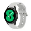 [Estoque Pronto] Adequado para Samsung Galaxy Watch5/4 Pulseira Especial de Silicone Cor Pura 20mm Pulseira de Pulso