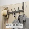 Gancho para Colgar sobre la Puerta, Perchero sin Taladro, Almacenamiento para la Entrada, Gancho para Abrigos de Pared, Colgador de Ropa para Baño