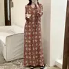 Camisola feminina de manga comprida primavera e outono verão fina longa até o tornozelo vestido super longo algodão seda roupas para casa vestido de algodão seda