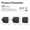 Padrão 65W 3USB +3 Type-c carregador de telefone móvel multi-interface cabeça de carregamento europeu e americano britânico plugue cross-border lote