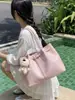 Bolsa Feminina de Grande Capacidade, Bolsa Tote de Alta Qualidade para o Dia a Dia, Bolsa Saco Elegante Casual Simples, Bolsa de Ombro Versátil