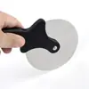 Venda Direta da Fábrica Faca Grande para Crepe de Aço Inoxidável Cortador de Pizza Rolo de Pizza Ferramenta de Confeitaria Roda para Crepe Confeitaria