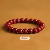Pulsera de la verdad de seis caracteres de cinabrio de fidelidad, cuentas de arena púrpura y dorada, pulsera de mano para hombres y mujeres, tiembla, fábrica en vivo, envío de primera mano