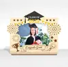 Marco de fotos de graduación transfronterizo, regalo divertido, adorno de decoración del hogar, artesanía de madera
