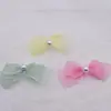 Gasa de Nieve Hecha a Mano DIY con Lazo de Perlas para Ropa Infantil, Accesorios para la Cabeza y el Cabello, Materiales y Accesorios Semi-Terminados