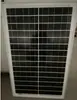 Painel Solar 10-120W Painel de Energia Solar 18V Painel de Carregamento Externo Painel Solar Fotovoltaico de Silício Monocristalino