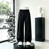 Pantalones Casuales Rectos Plisados Nuevos para Hombre 2026, Marca de Moda, Corte Holgado, Diseño Versátil, Caída Vintage, Efecto Adelgazante