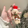 Colar de Pelúcia Outono e Inverno para Mulheres, Acessórios de Moletom Cartoon Criativos Fofos, Corrente Longa Personalizada de Alta Qualidade para Suéter