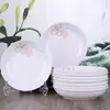 10 pratos grandes para servir, pratos de frutas para casa, pratos de louça, pratos para pratos frios, louças de cerâmica, podem ir ao micro-ondas
