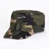 Sombrero de Sol Camuflaje para Exteriores de Copa Plana y Visera de Pato Gorra de Entrenamiento Militar Gorra para Obra a Prueba de Polvo Sombrero de Montañismo Casual y Versátil