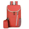 Mochila Escolar Transfronteriza de Gran Capacidad Bolsa Plegable Ligera Impermeable Bolsa para Exteriores Mochila Deportiva de Viaje Logotipo Imprimible