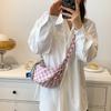 Bolsa Francesa Design Nicho Feminino 2022 Nova Textura Elegante Saco Peito Saco Casual Crossbody Bag