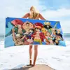 Toalla de baño serie caliente estampada de una pieza toalla de baño de dibujos animados toalla de playa cuadrada microfibra secado rápido