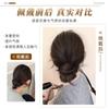 Bolas de Cabelo Cheio Cabelo Liso Círculo Pacote de Cabelo Feminino Cabelo Real Cheio Botão de Flor Antigo Artefato Fofo Pacote Bolas