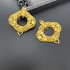Accesorios DIY Aleación Imitación Filigrana Coronas Conectando Colgante Goteo de Aceite Antiguo Hanfu Corona para el Cabello Horquilla Tocado