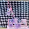 Llavero de Aromaterapia Kuromi Colgante Lindo para Bolso Llavero de Muñeca Dibujo Animado Pequeño Regalo Perfumado Venta al por Mayor