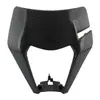 Adecuado para Motocicleta Ktm Exc Sx 125 250 300 Carcasa de Lámpara Delantera Anti-Arañazos y Anti-Colisión Pantalla de Faro para Conducción