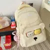 Mochila transfronteiriça 2026 novo estilo para alunos do ensino fundamental e médio, design simples, grande capacidade, mochila casual, unissex, adequada para o dia a dia