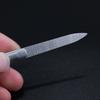Conjunto de Ferramentas de Manicure de Fábrica Aço Inoxidável Lixa de Unha Pequena Garfo para Pele Morta Removedor de Cutículas Aço Empurrador Aço para Limpeza de Ouvido para Remover Pele Morta