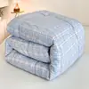 Tipo A, estilo minimalista, algodón lavado, tejido cepillado, relleno de edredón simple, engrosado para invierno, adecuado para primavera y otoño, compra al por mayor para regalos de dormitorio
