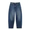 ZA Europa Transfronteiriça Comércio Exterior Roupas Femininas AliExpress Mais Vendidos Outono Calça Reta Versátil Jeans Feminino