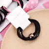 Conjunto de Elásticos de Cabelo Yiyuan Store Alta Elasticidade Prendedor de Cabelo Adulto Simples Pequeno Fresco Estilo Floresta Acessório de Cabeça Faixa de Cabeça Elástico para Mulheres
