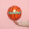 Venda quente transfronteiriça festa de aniversário jogo de futebol balão decorativo de folha de alumínio 18 polegadas futebol basquete vôlei balão de filme de alumínio