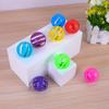Bola Sino oca de PE de baixa pressão personalizada, Bola Sino plástica colorida espessa interativa para gatos, Brinquedo para gatos que alivia o tédio