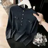 Comercio Exterior 2026 Otoño/Invierno Suéter de Punto Original para Mujer, Amazon Camisa Base de Manga Larga Ajustada