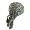 Sombrero pirata elástico de camuflaje con cinta adhesiva para hombre y mujer, JDD-09C