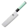 Cuchillo de Cocina de Acero Inoxidable para Mujeres, Cuchillo Pequeño Afilado para Rebanar, Cuchillo de Chef, Herramienta de Cocina Multiusos Asakh-No.303