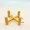 Atacado do Fabricante Vaso de Flores Suporte de Madeira Suporte para Plantas de Interior Rack de Exibição Suporte para Bonsai de Varanda Artesanato em Madeira