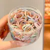 Elásticos de Cabelo Infantis Que Não Danificam o Cabelo, Laços Fofos do Tamanho de um Polegar para Meninas, Elásticos de Alta Elasticidade e Duráveis, Laços de Cabelo Novo Estilo 2026