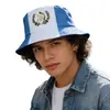 Sombrero de Pescador Bandera de Guatemala Copa Mundial 2026 Sombrero Reversible con Protección Solar para Hombres y Mujeres Superventas Transfronterizo