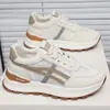 Zapatos de Mujer Venta al por Mayor Transfronteriza Suela Gruesa Deportivos Casuales Zapatos Blancos Suela Suave Ligeros Zapatos para Correr Casuales para Mujer Zapatos tipo Forrest Gump
