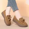 Otoño 2026 Nuevos Zapatos Birkenstock para Mujer Punta Redonda Cómodos Planos Mocasines de Moda Versátiles Casuales Antideslizantes Zapatos para Mujer