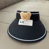 Chapéus Infantis, Chapéus de Verão para Bebês com Proteção Solar para Meninos e Meninas, Chapéus de Palha com Aba Larga e Topo Vazado, Chapéus de Sol Anti-UV para Exterior