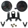 Combinación de medidores para modificación de motocicleta Odómetro de modificación mecánica Tacómetro de motocicleta Luz nocturna LED Venta al por mayor