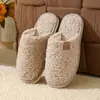 Chinelos de algodão Baotou para outono e inverno, para mulheres, atacado, chinelos de pelúcia quentes para casa, antiderrapantes para homens e mulheres