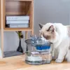 Fonte de Água para Pets de 2,2L, Fonte Automática de Água para Gatos em PP, Dispensador de Água para Cachorros com Filtros de Reposição para Gatos, Cachorros, Múltiplos Pets