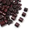 Abalorios de madera con forma de ala de pollo, abalorios sueltos, abalorios de palo recto de palo de rosa birmano, abalorios de Buda para pulsera, collar, joyería