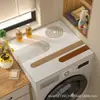 Funda para Lavadora de Rodillo con Estampado Floral, Alfombrilla 2026 Modelo Nuevo, Lujo Ligero Gama Alta Protector de Encimera Cubierta Antipolvo para Refrigerador