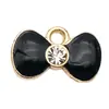 Acessórios DIY Estilo Coreano Notas Musicais Coração Pentagrama Coração de Pêssego Oval Esmalte Liga Chaveiro Pingente Pulseira Charme