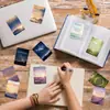 18 Cartões Inspiradores com Cenários Naturais, Apresentando Cenas de Lavanda, Montanha e Mar, Texto Acolhedor e Cartões Decorativos de Cura Diária