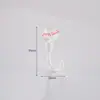 Ganchos para Painel Perfurado Ganchos de Cabide de Plástico de Encaixe Ganchos para Rack de Micro-ondas Ganchos Multifuncionais em S para Roupas e Chapéus Barra Plana Ganchos em Z