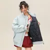 Chaqueta de Vuelo Americana Abrigo de Algodón Chaqueta para Hombre y Mujer 2025 Invierno Nuevo Engrosada Ropa de Trabajo Chaqueta de Algodón Top de Algodón de Béisbol